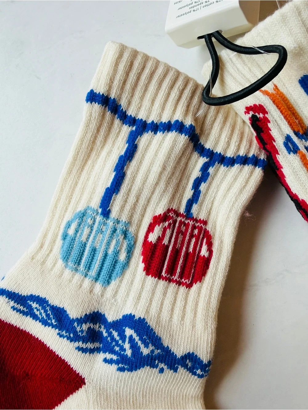 NWT Anthropologie Daily Practice Ski Icon Colorblock Socks, Set of 2